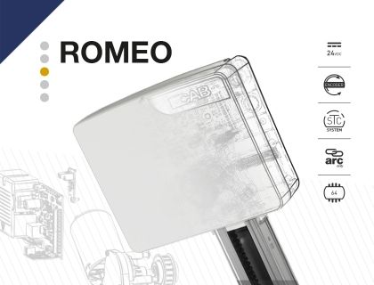 Електромеханичен двигател за гаражни врати ROMEO