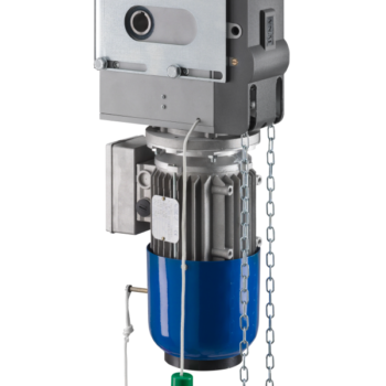 Електромеханичен двигател за големи индустриални и малки небалансирани ролетни прегради VN.MT40V